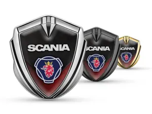 Scania Emblem Metal Badge Minimal Look Universal Style